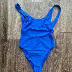 Women's Blue One-Piece Swimsuit